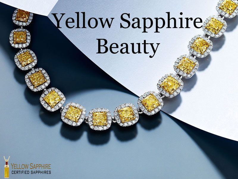 Yellow Sapphire Beauty