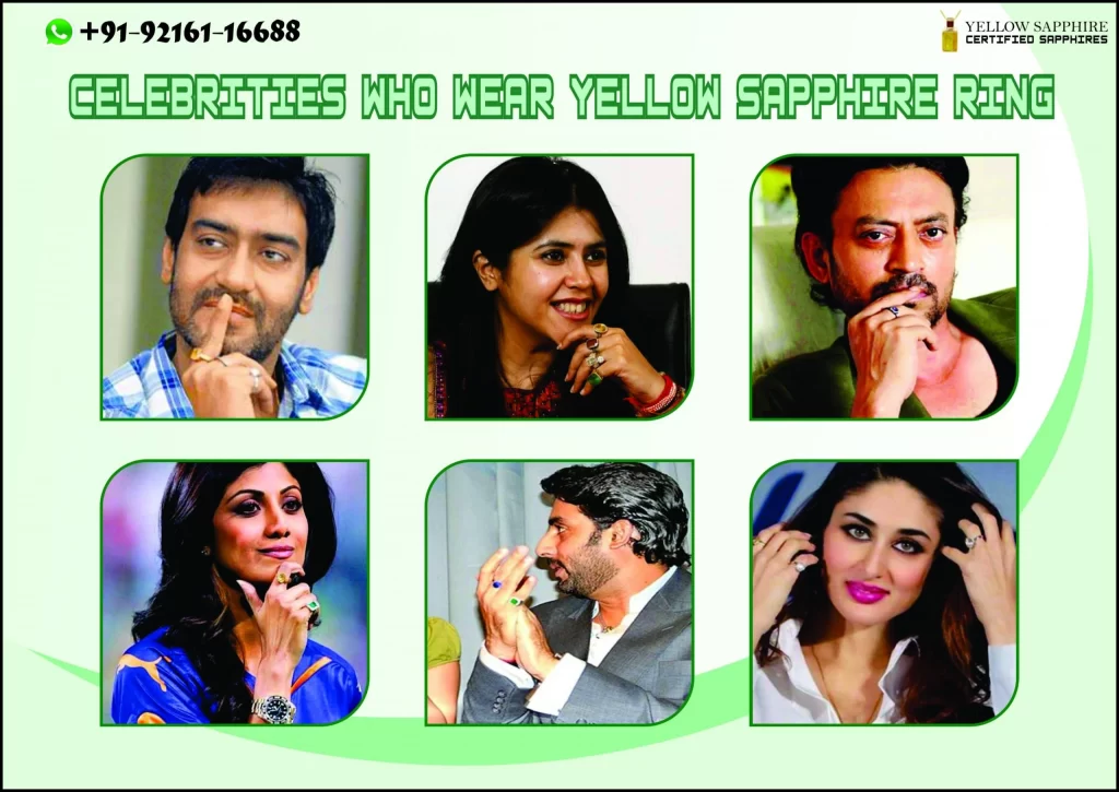 Celebrities Who Wear Yellow Sapphire Ring Celebrities Who Wear Yellow Sapphire Ring